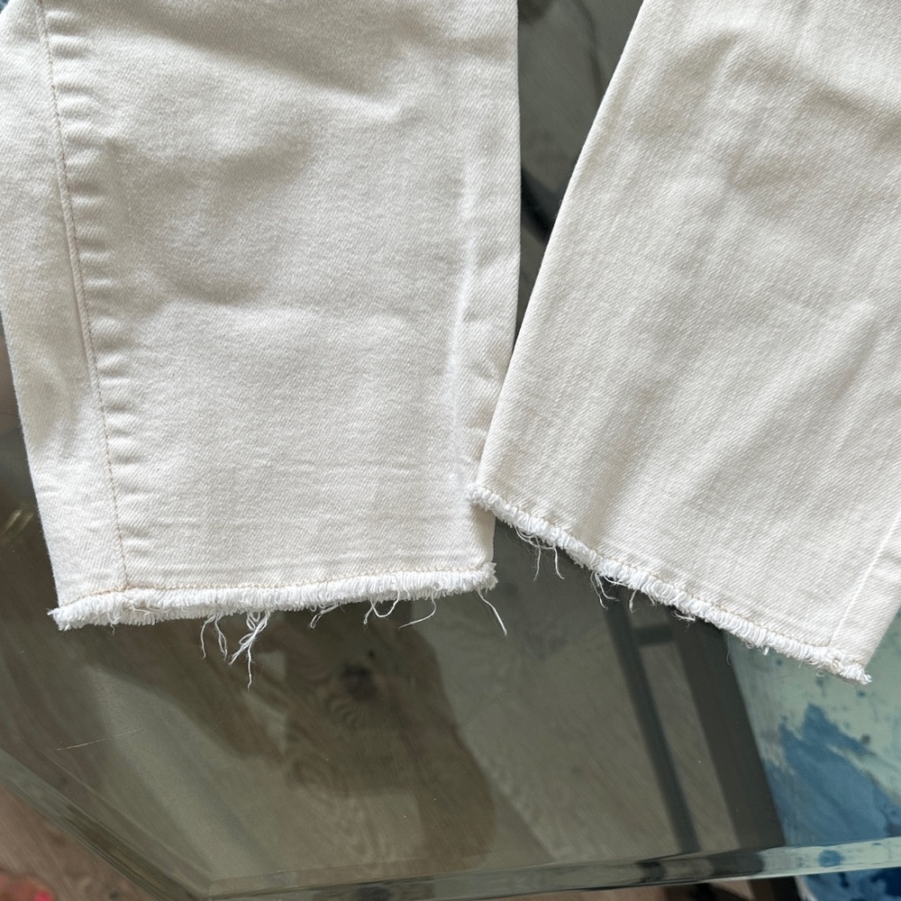 Talbots Cream Slim Ankle Jeans - Picture 4 of 4